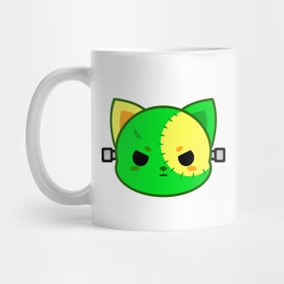 Cute Frankenstein Cat Mug